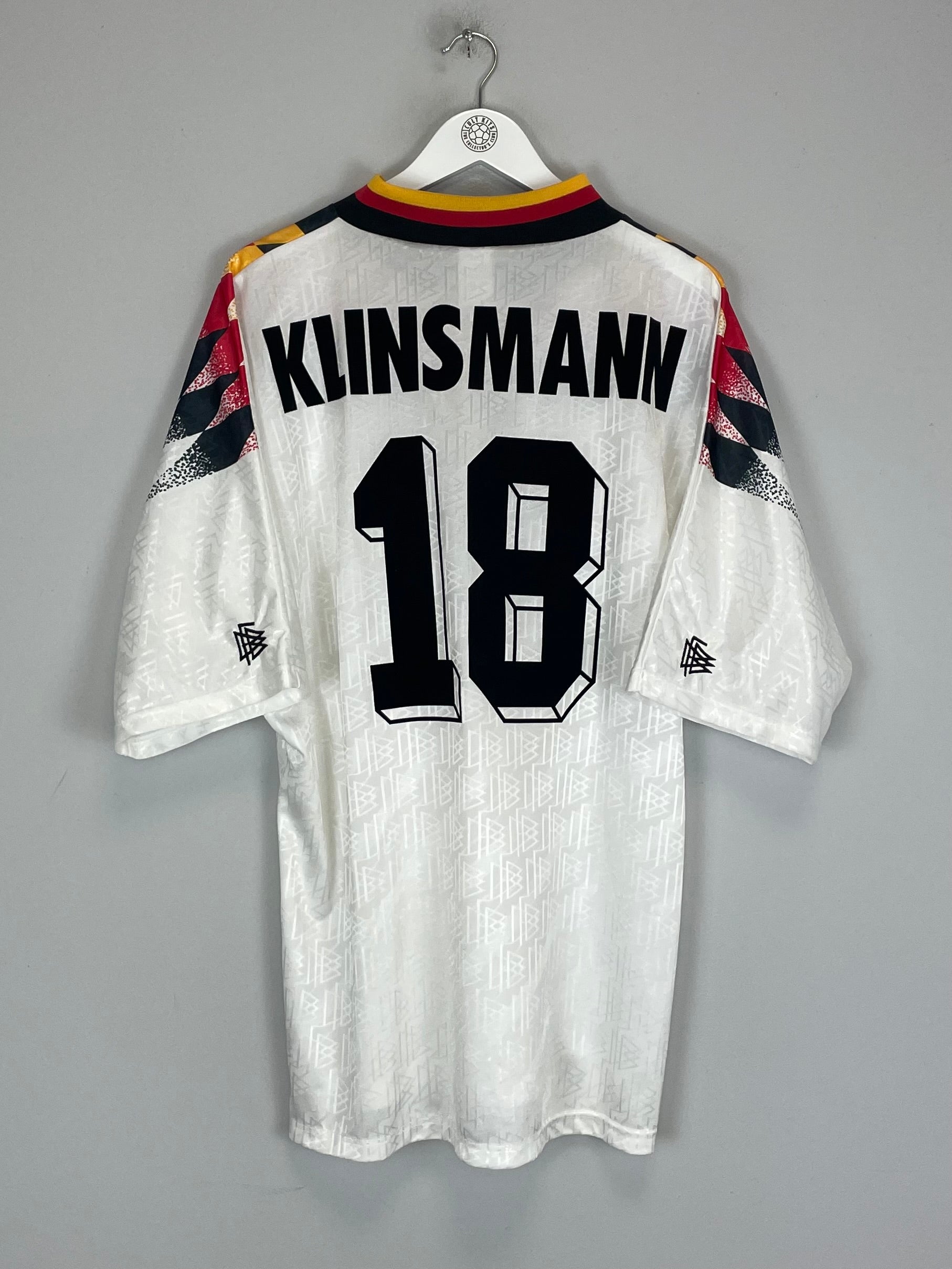 1994/96 GERMANY KLINSMANN #18 HOME SHIRT (XL) ADIDAS