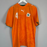 2006/07 IVORY COAST TOURE #4 HOME SHIRT (L) PUMA