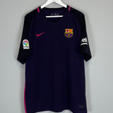 2016/17 BARCELONA MESSI #10 AWAY SHIRT (XL) NIKE