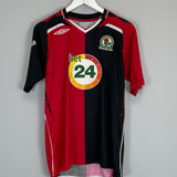 2007/08 BLACKBURN TUGAY #5 AWAY SHIRT (S) UMBRO