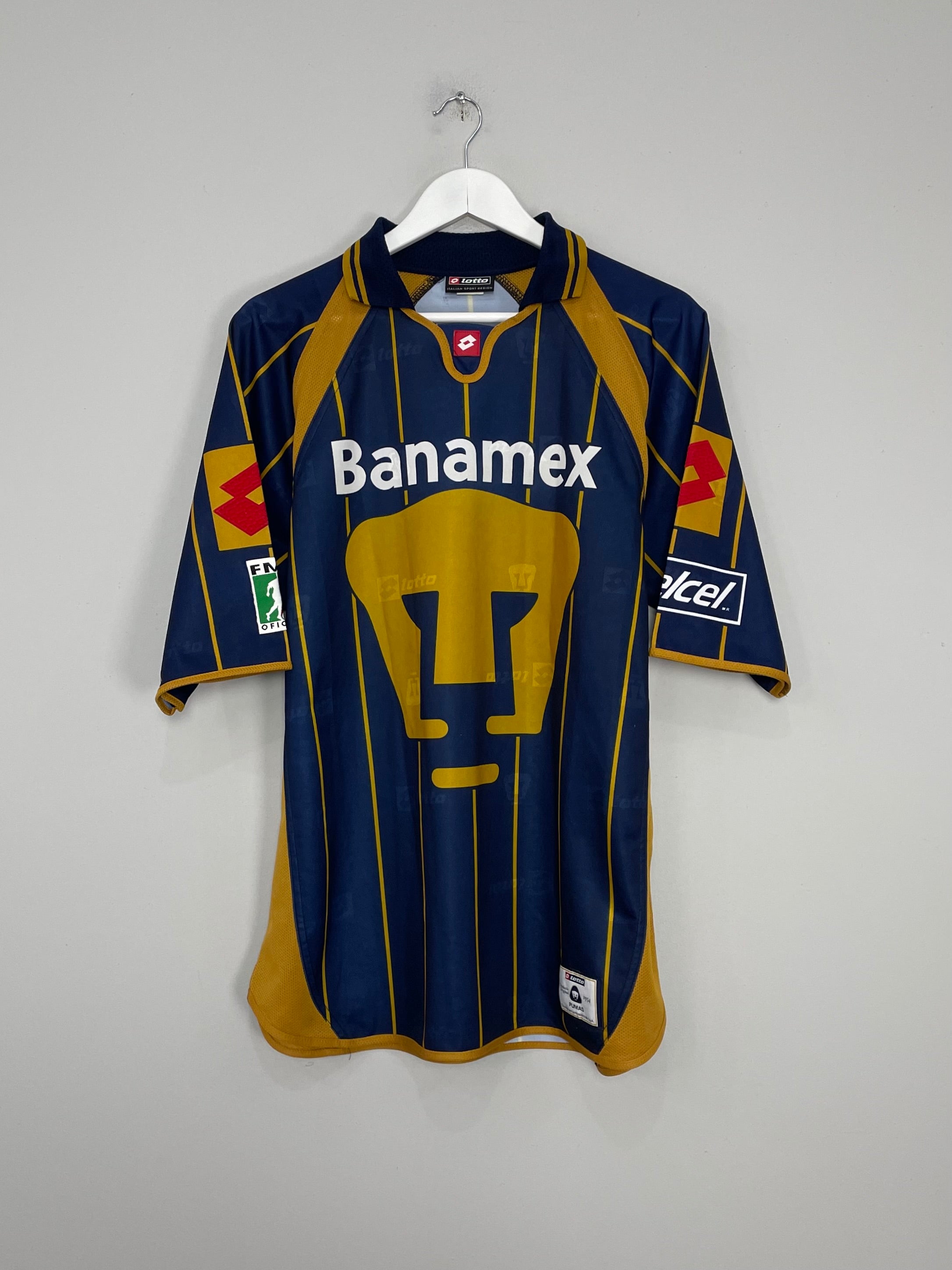 2003/04 UNAM PUMAS AWAY SHIRT (XL) LOTTO