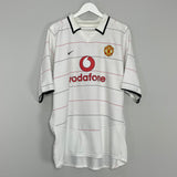 2003/04 MANCHESTER UNITED RONALDO #7 C/L AWAY SHIRT (XXXL) NIKE