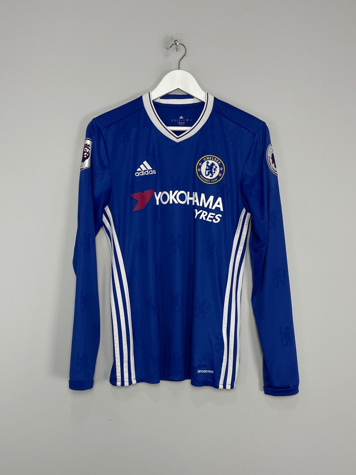 Adidas Boy's Sz M #10 Hazard Chelsea FC Jersey ~Blue:Yokohama~