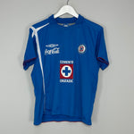 2007/09 CRUZ AZUL HOME SHIRT (L.WOMENS) UMBRO