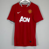 2011/12 MANCHESTER UNITED ROONEY #10 HOME SHIRT (M) NIKE