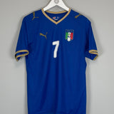 2007/08 ITALY DEL PIERO #7 HOME SHIRT (S) PUMA