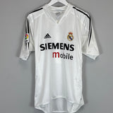 2004/05 REAL MADRID R.CARLOS #3 HOME SHIRT (M) ADIDAS