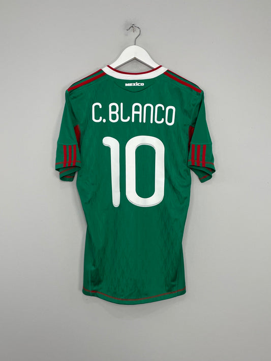 ADIDAS CHICHARITO MEXICO AUTHENTIC HOME JERSEY FIFA WORLD CUP 2014