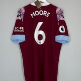 2022/23 WEST HAM MOORE #6 *BNWT* HOME SHIRT (XL) UMBRO