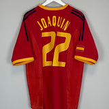 2002/04 SPAIN JOAQUIN #22 HOME SHIRT (XL) ADIDAS