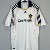 2007/08 LA GALAXY BECKHAM #23 HOME SHIRT (L) ADIDAS