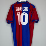 1998/00 BOLOGNA BAGGIO #10 HOME SHIRT (XL) DIADORA