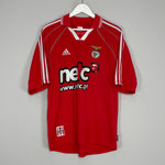 2000/01 BENFICA HOME SHIRT (M) ADIDAS