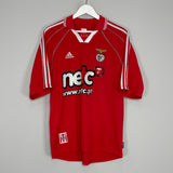 2000/01 BENFICA HOME SHIRT (M) ADIDAS