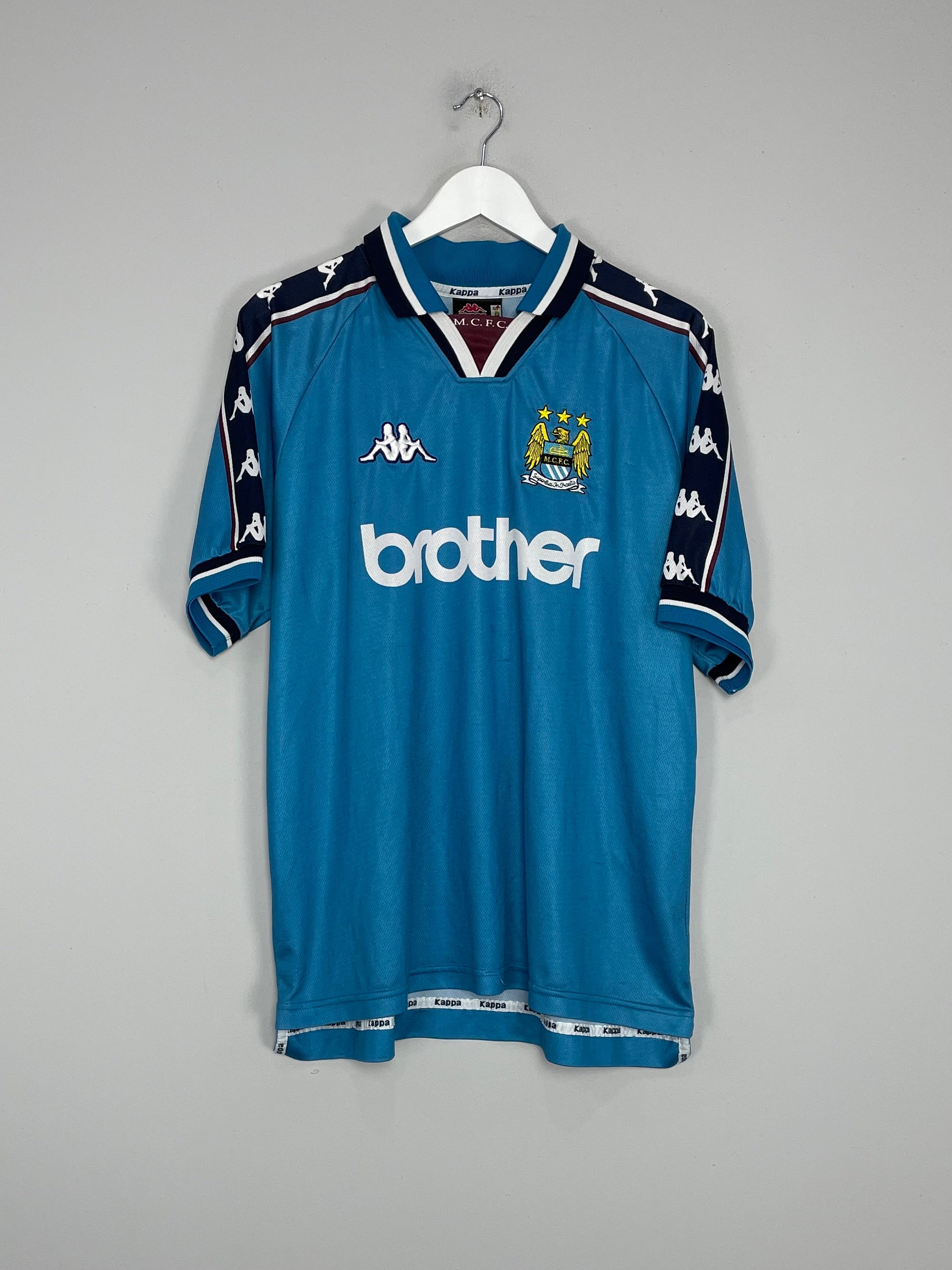 CULT KITS - 1997/99 MANCHESTER CITY HOME SHIRT (L) KAPPA – Cult Kits