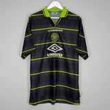 1998/99 CELTIC AWAY SHIRT (XL) UMBRO