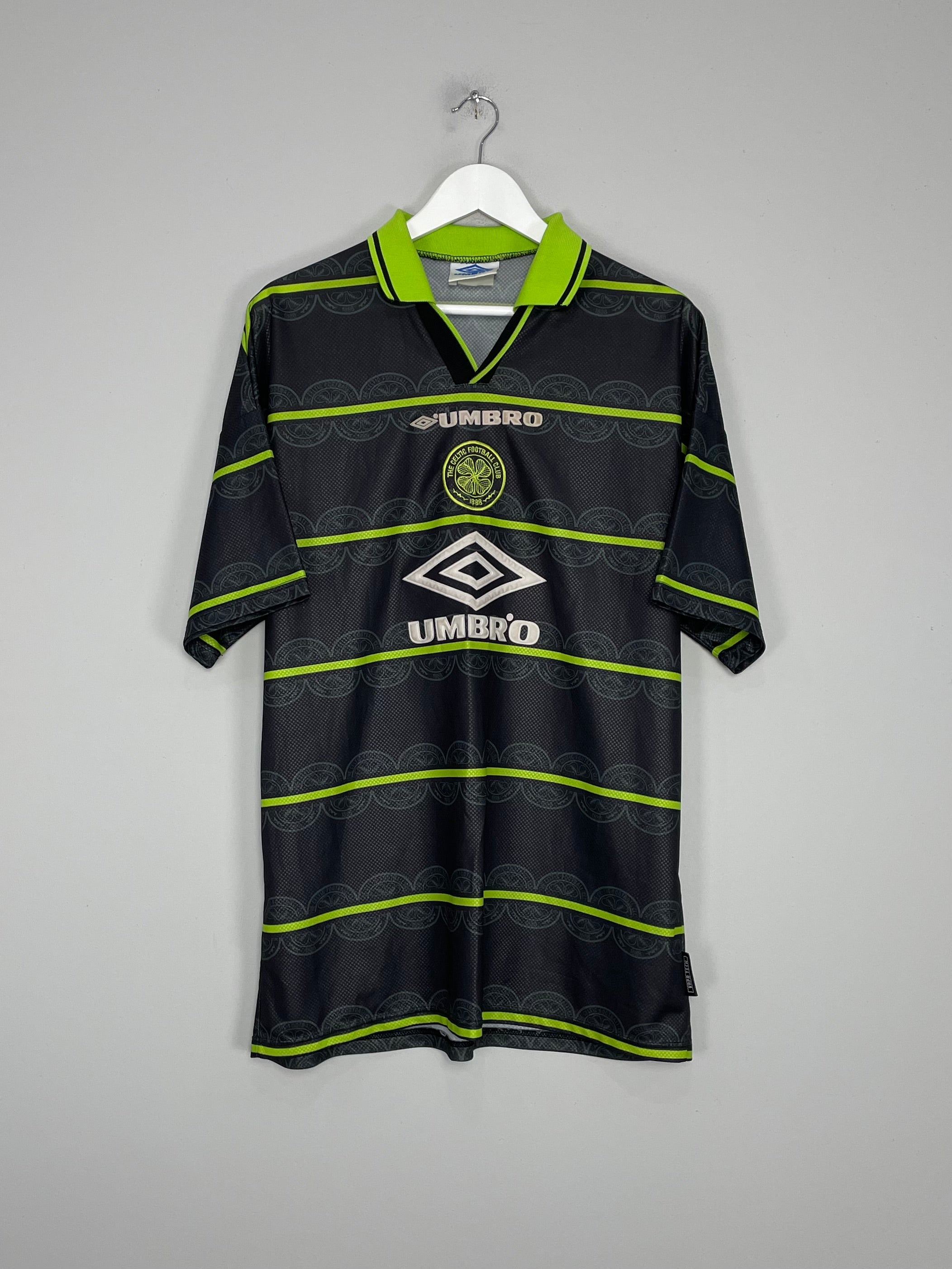 1998/99 CELTIC AWAY SHIRT (XL) UMBRO