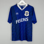 1994/95 IPSWICH TOWN HOME SHIRT (M) UMBRO