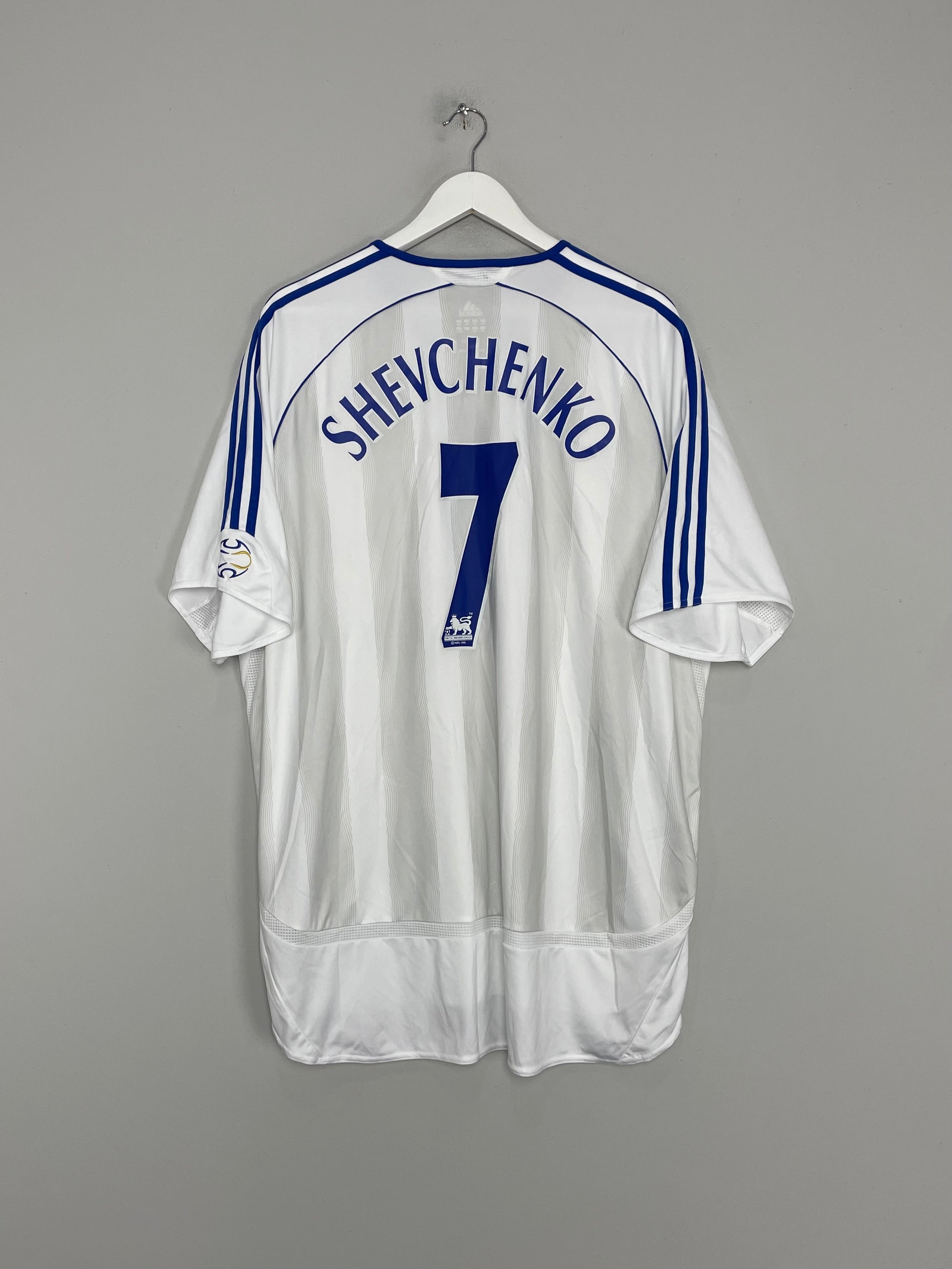 2006/07 CHELSEA SHEVCHENKO #7 AWAY SHIRT (XXL) ADIDAS