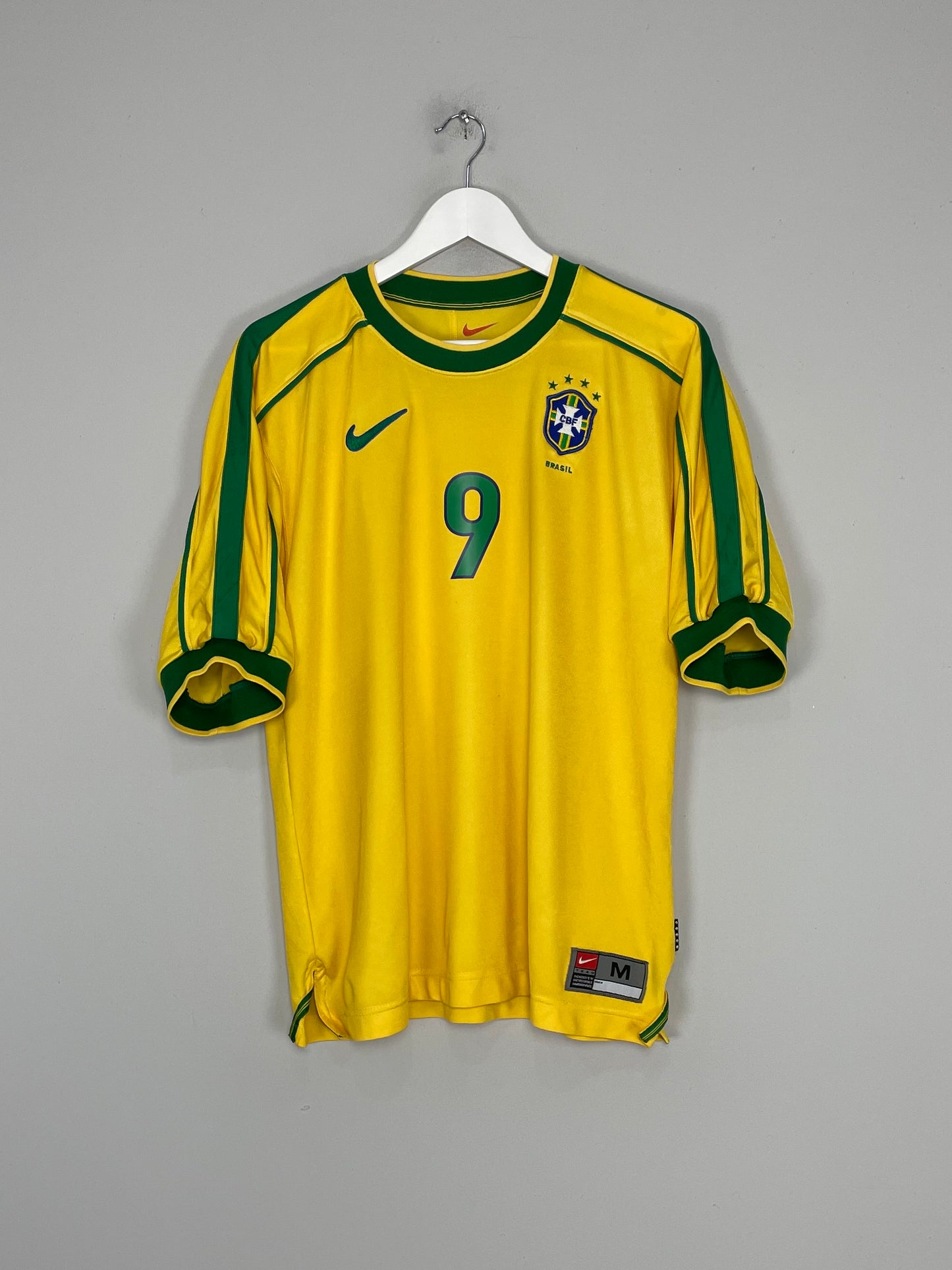 CULT KITS - 1998/00 BRAZIL RONALDO #9 AWAY SHIRT (XL) NIKE – Cult Kits