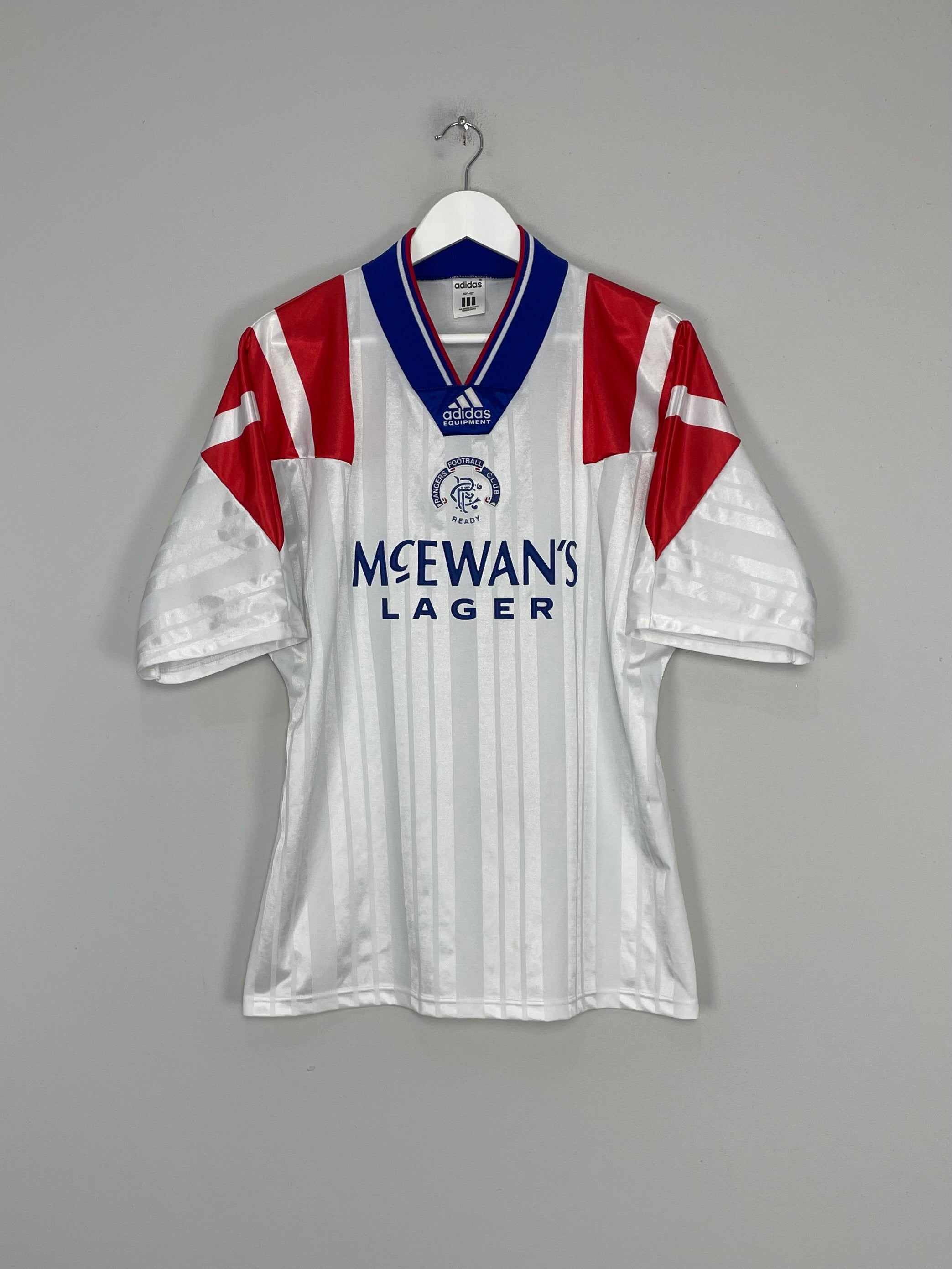 1992/94 RANGERS AWAY SHIRT (M) ADIDAS