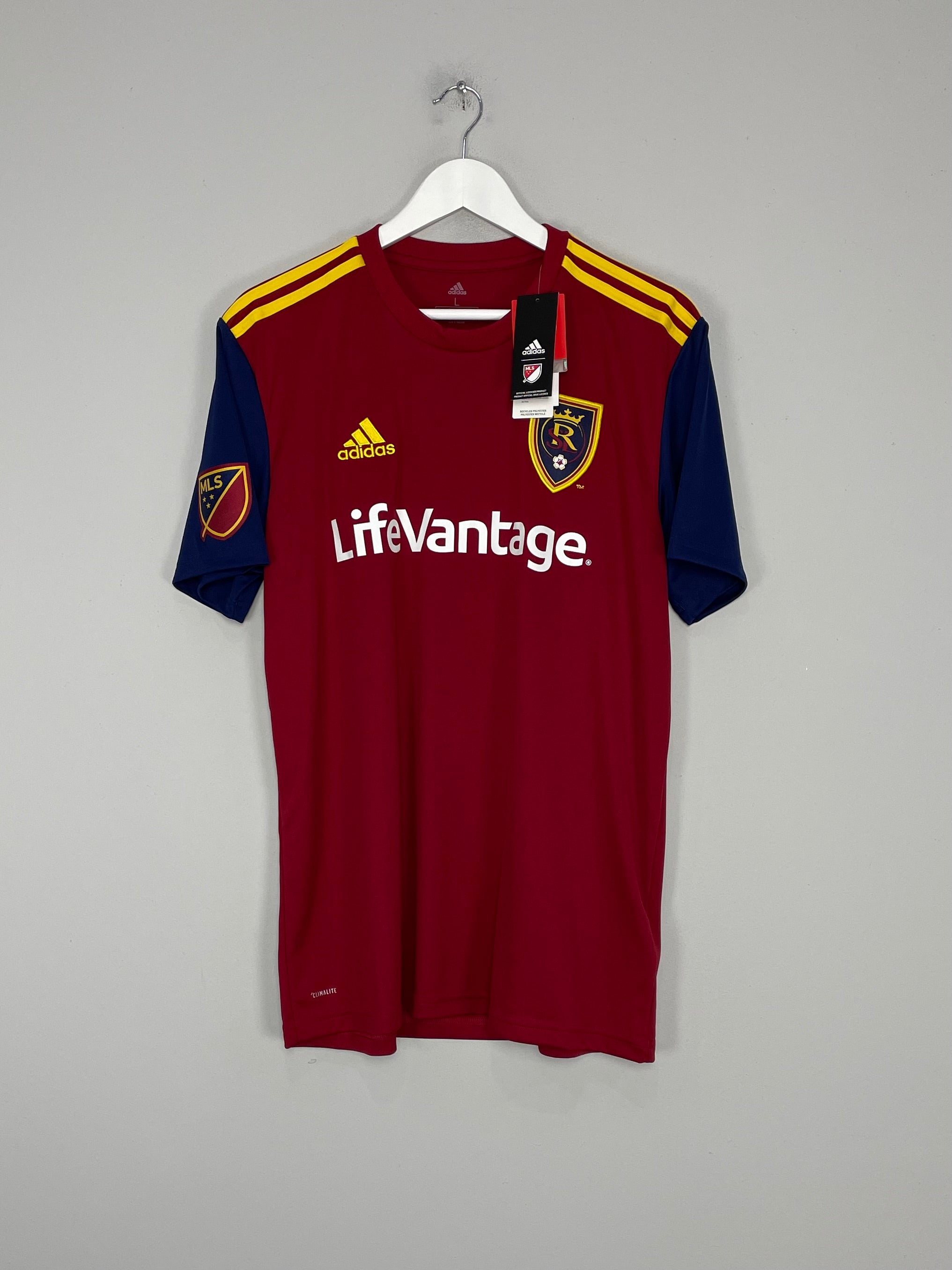 2018/19 REAL SALT LAKE *BNWT* HOME SHIRT (L) ADIDAS