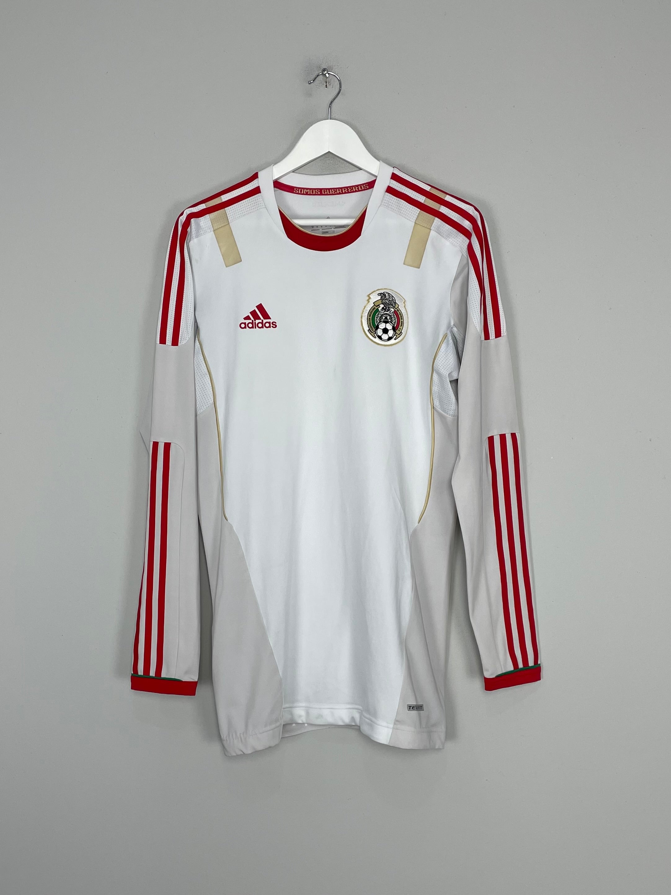 2010/11 MEXICO *PLAYER ISSUE* L/S AWAY SHIRT (M) ADIDAS