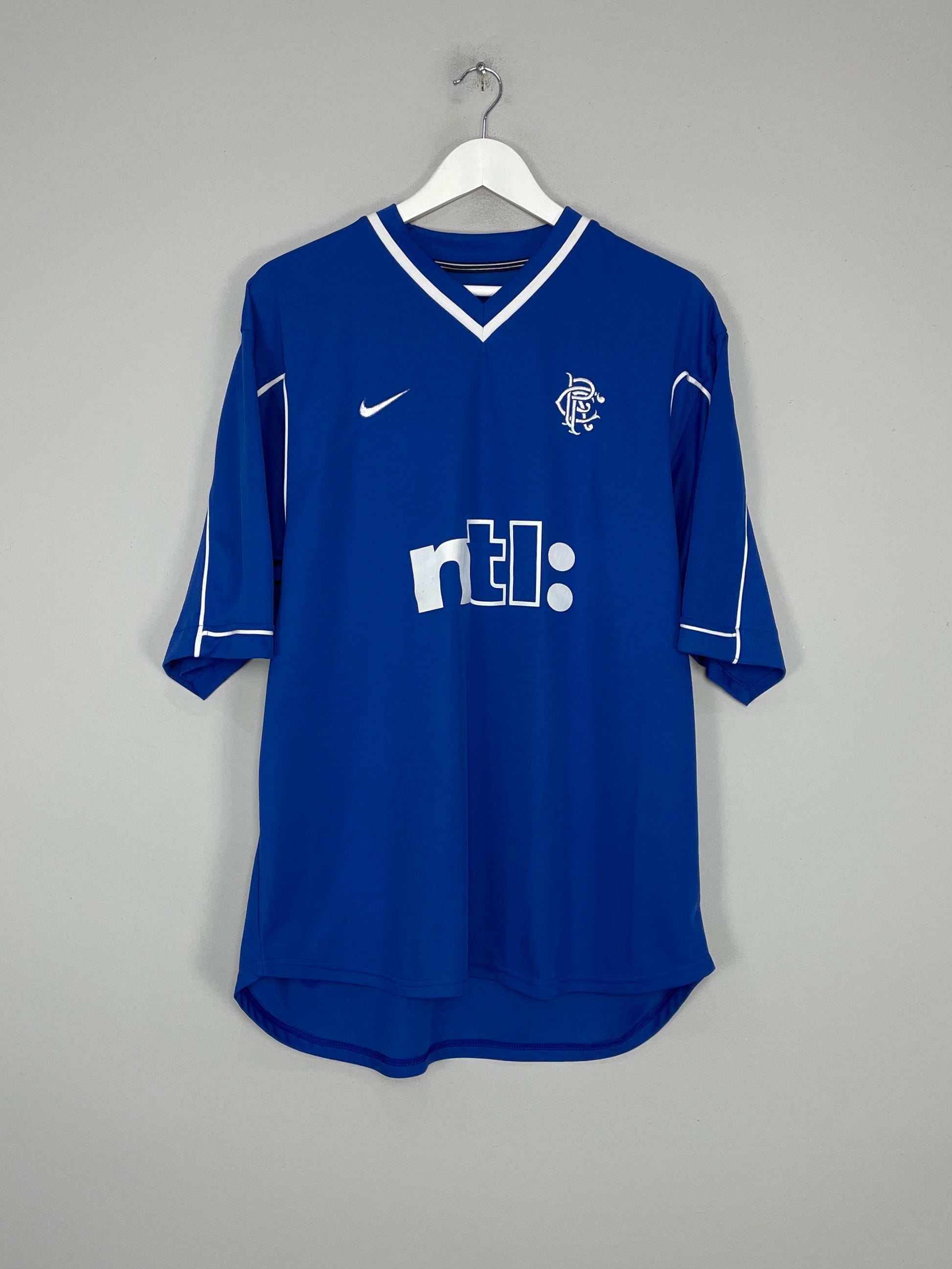 1999-01 Rangers Nike Home Shirt M