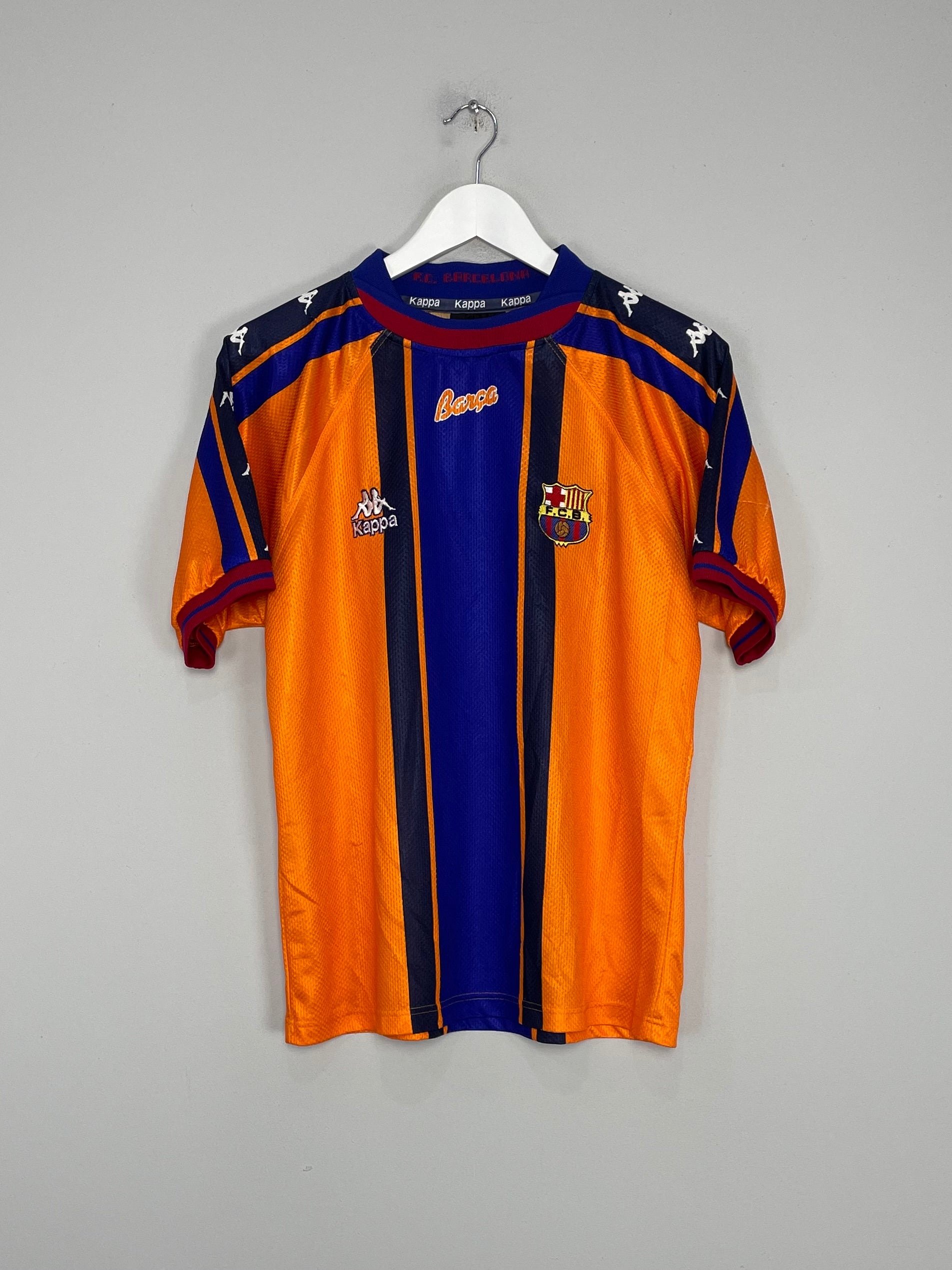 1997/98 BARCELONA AWAY SHIRT (S) KAPPA