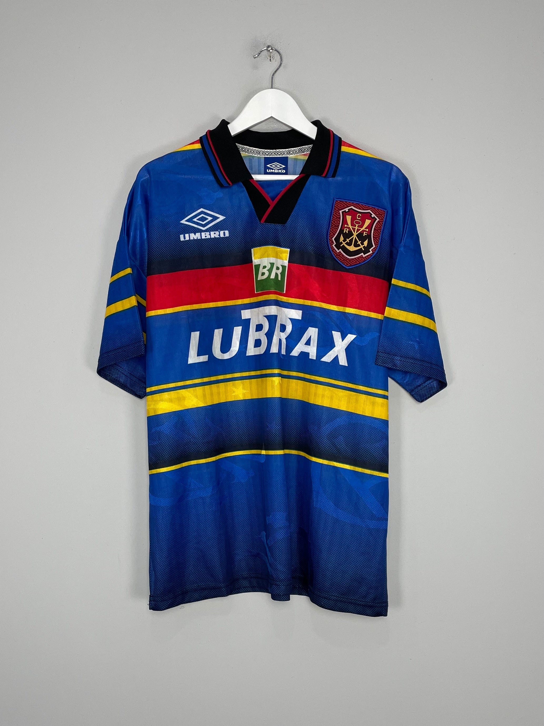 1995/96 FLAMENGO CENTENARY THIRD SHIRT (XL) UMBRO