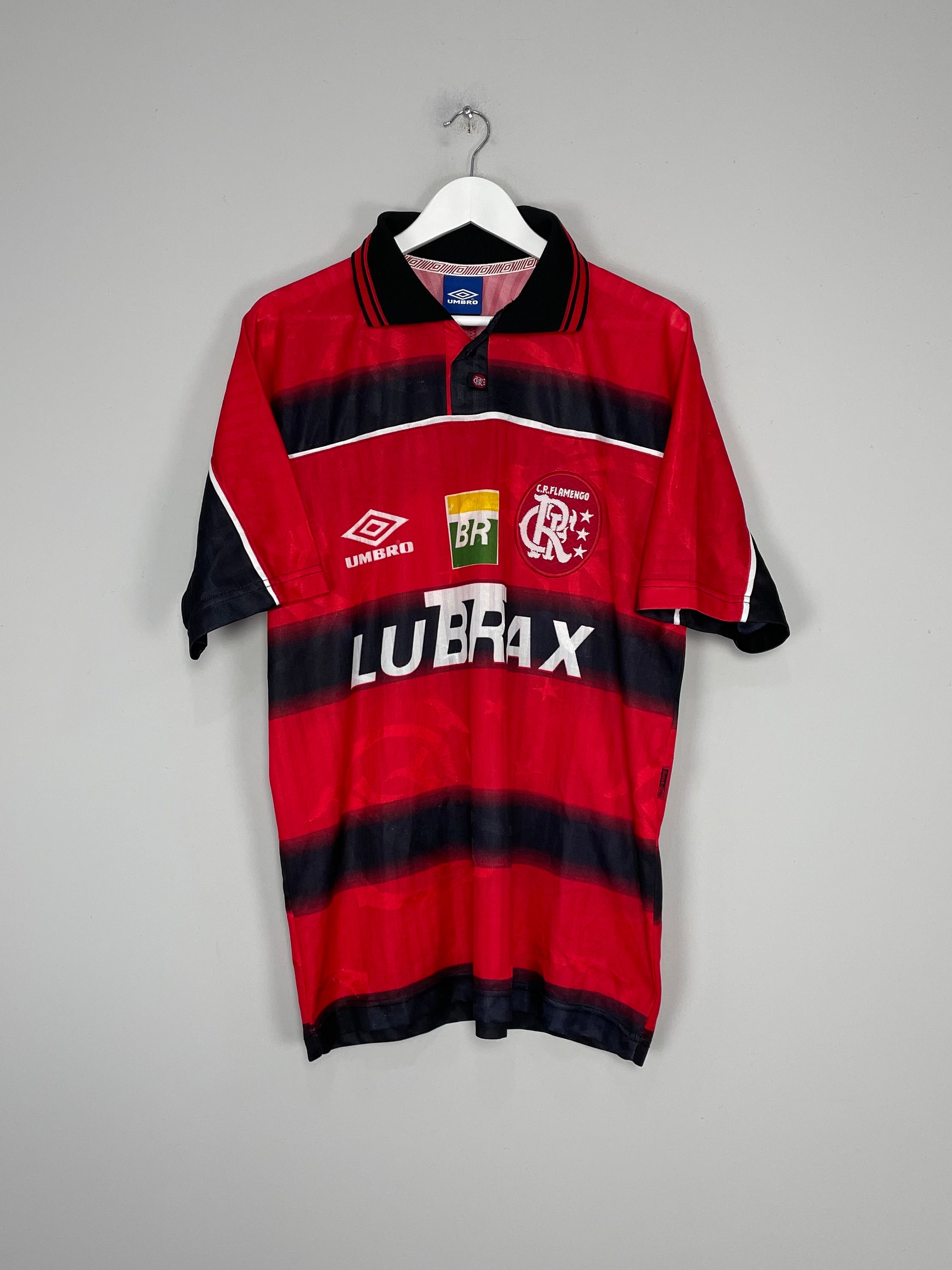 1997/98 FLAMENGO HOME SHIRT (L) UMBRO