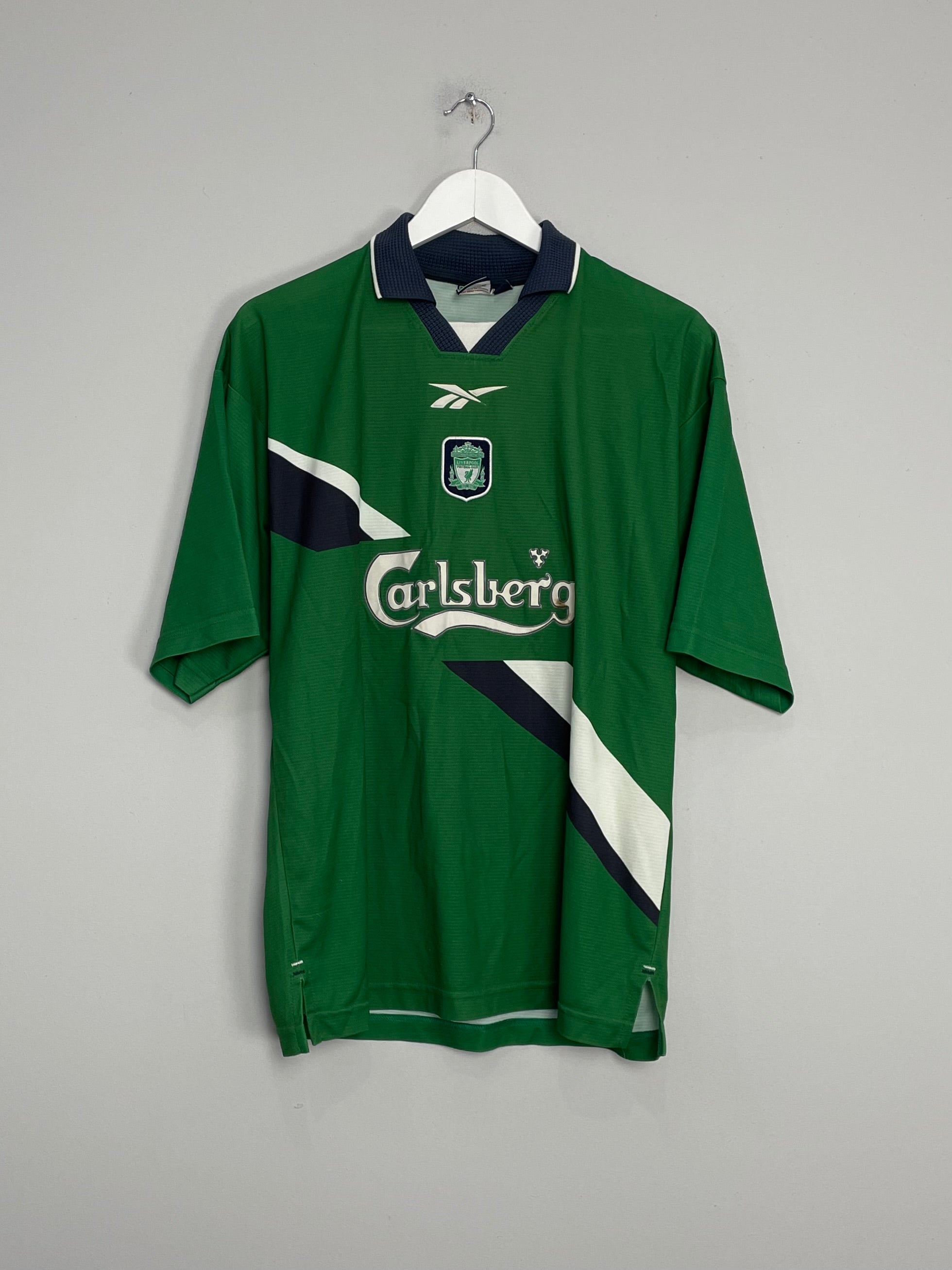 1999/00 LIVERPOOL AWAY SHIRT (M) REEBOK