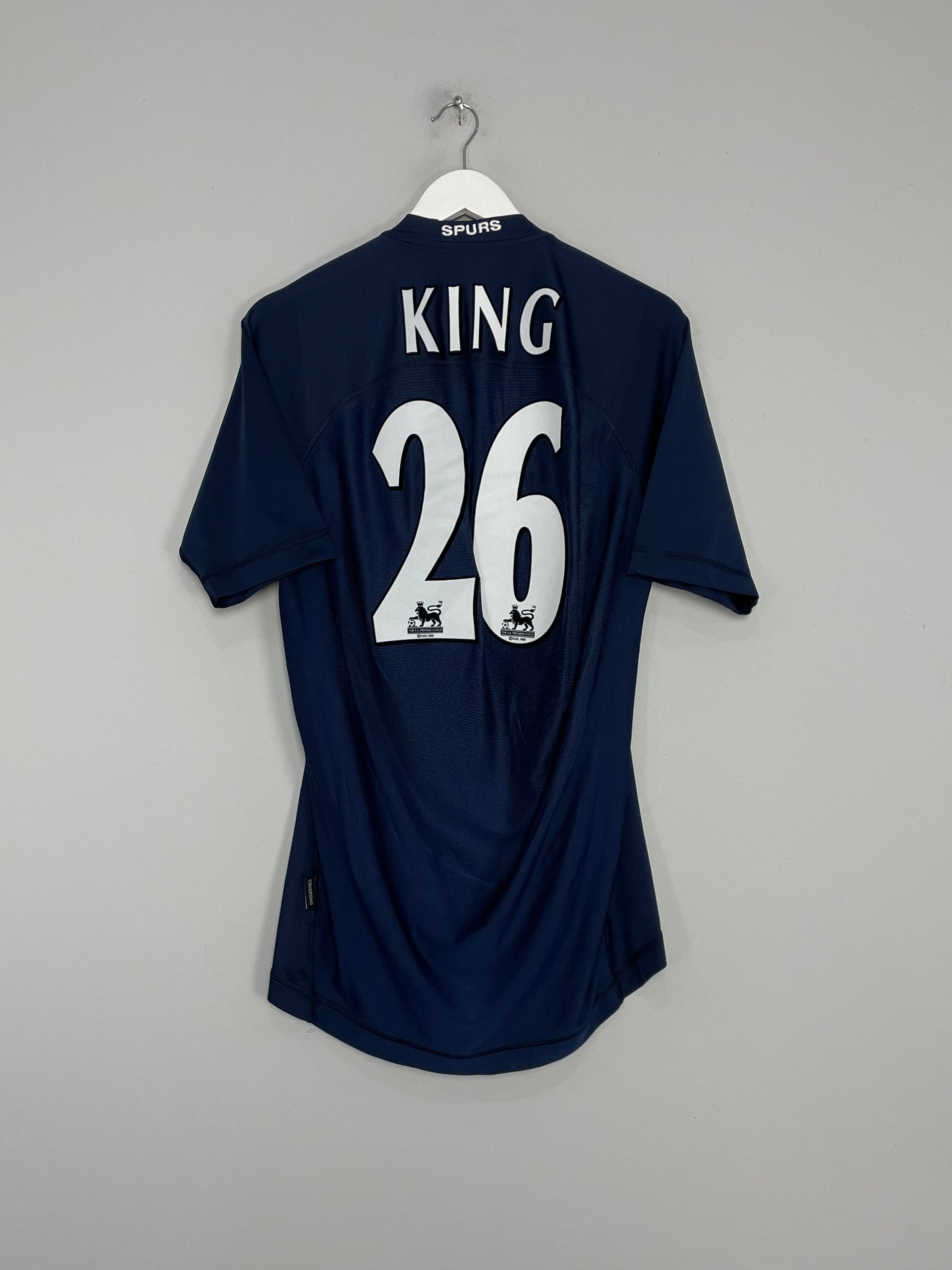 2004/05 TOTTENHAM KING #26 AWAY SHIRT (XXL) KAPPA