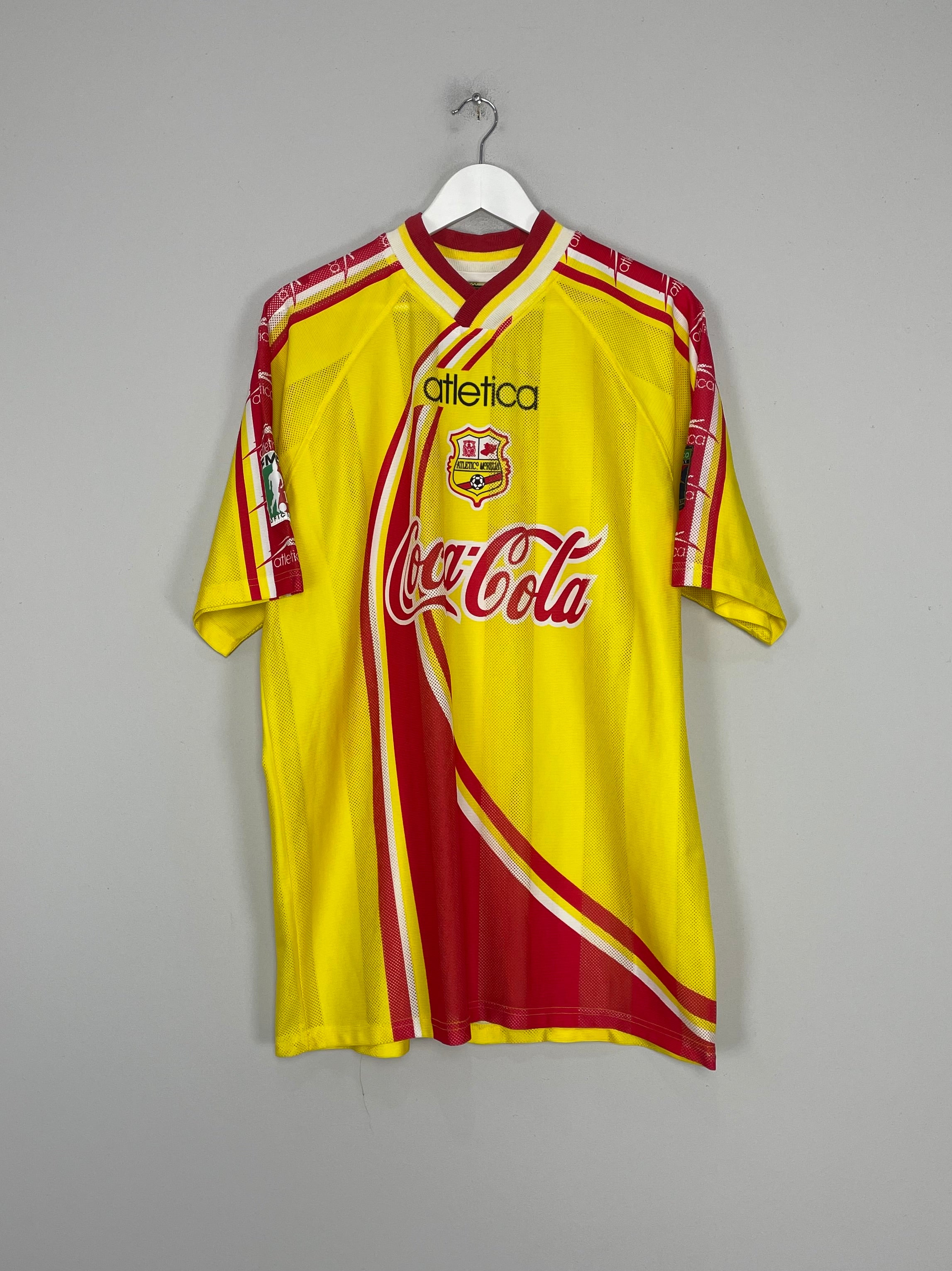 1998/99 MONARCAS MORELIA HOME SHIRT (XL) ATLETICA