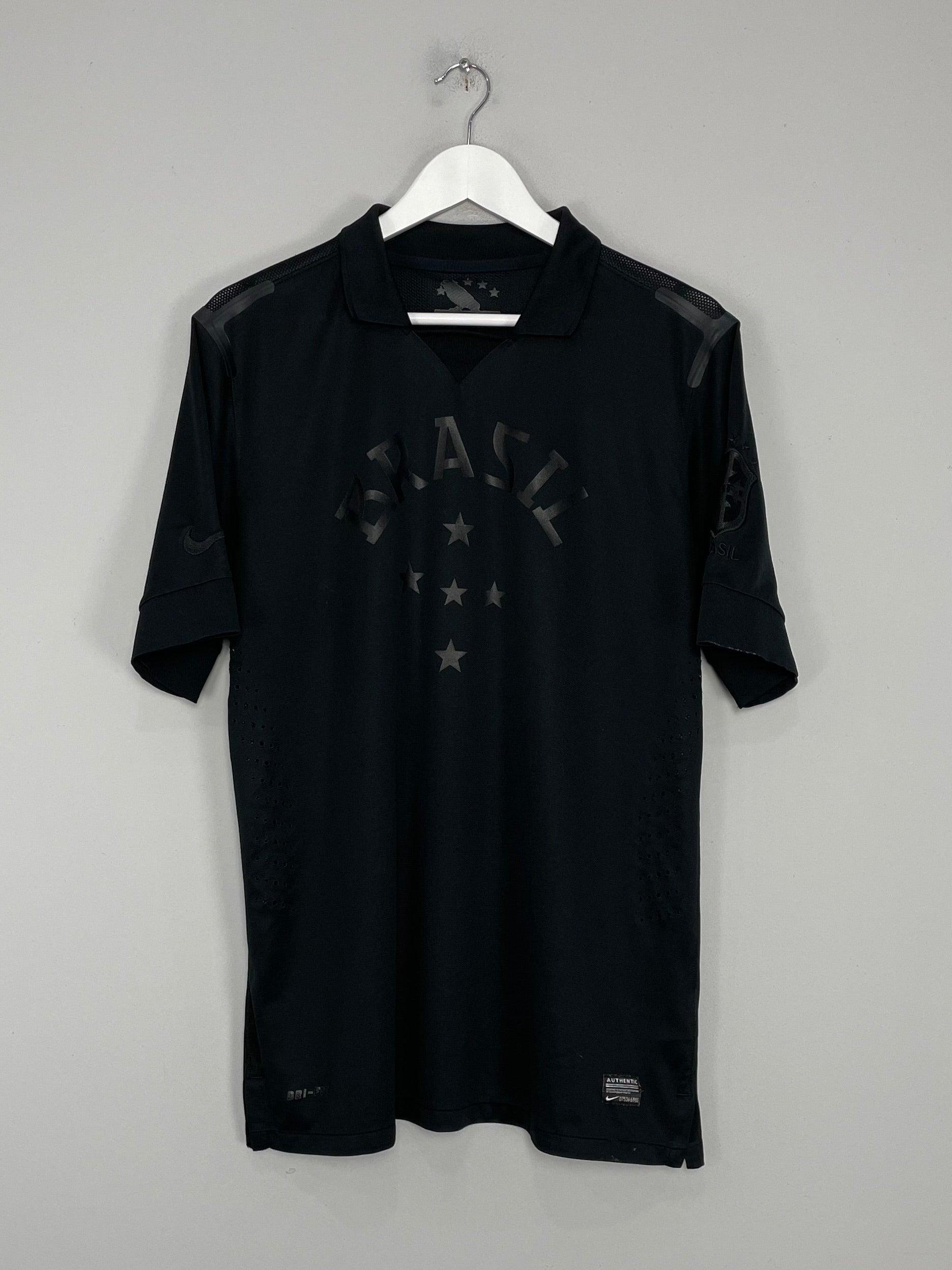 2013/14 BRAZIL BLACKOUT THIRD SHIRT (XL) NIKE