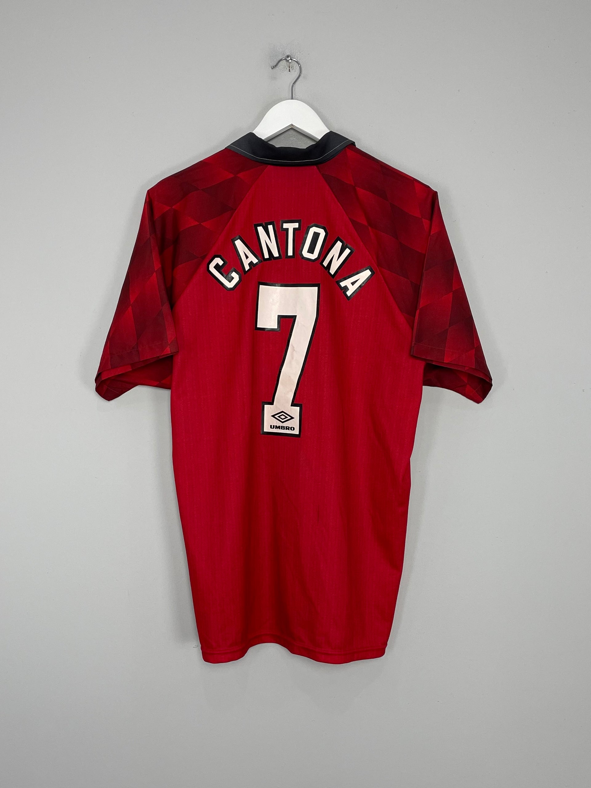 CANTONA MANCHESTER UNITED EUROPEAN ELEVEN 1998 HOME FOOTBALL SHIRT JERSEY  XXL