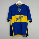 2001/02 BOCA JUNIORS HOME SHIRT (L) NIKE