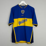 2001/02 BOCA JUNIORS HOME SHIRT (L) NIKE