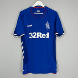 2018/19 RANGERS HOME SHIRT (XL) HUMMEL