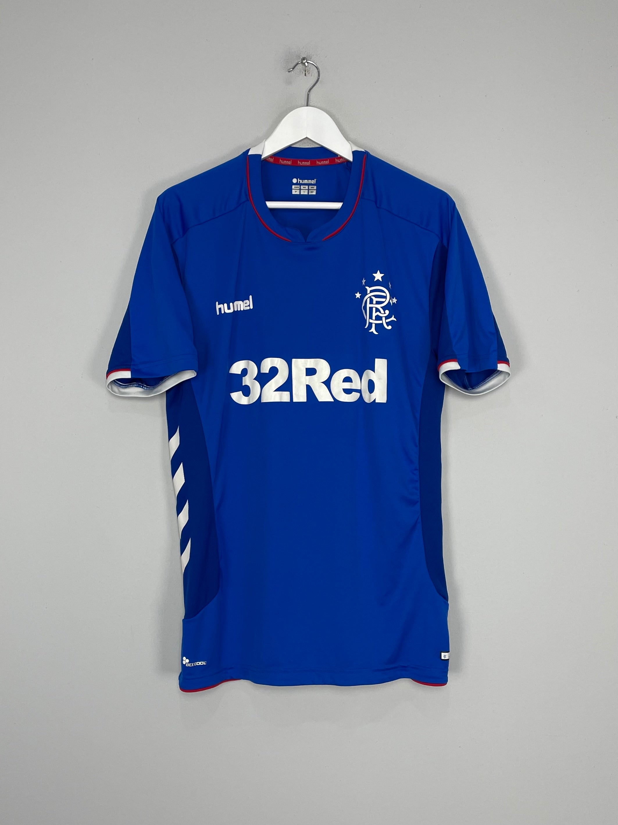 2018/19 RANGERS HOME SHIRT (XL) HUMMEL