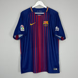 2017/18 BARCELONA COUTINHO #14 HOME SHIRT (XL) NIKE