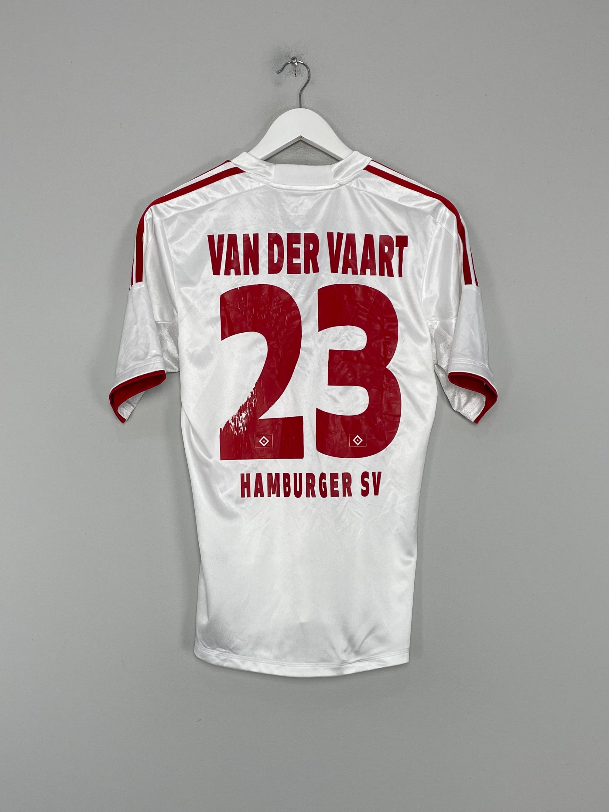 2012/13 HAMBURG VAN DER VAART #23 HOME SHIRT (S) ADIDAS