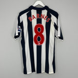 2010/11 WEST BROM BARNES #8 *MATCH ISSUE* HOME SHIRT (L) UMBRO