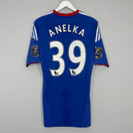 2010/11 CHELSEA ANELKA #39 *MATCH ISSUE* HOME SHIRT (L) ADIDAS