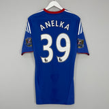 2010/11 CHELSEA ANELKA #39 *MATCH ISSUE* HOME SHIRT (L) ADIDAS