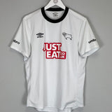 2014/15 DERBY COUNTY HOME SHIRT (M) UMBRO