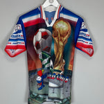 1998 FRANCE WORLD CUP BOOTLEG TEE (S) OM