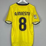 2008/09 BARCELONA A.INIESTA #8 AWAY SHIRT (M) NIKE