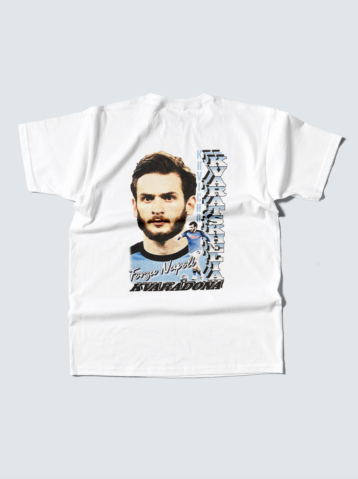 NAPOLI KHVICHA KVARATSKHELIA BOOTLEG TEE