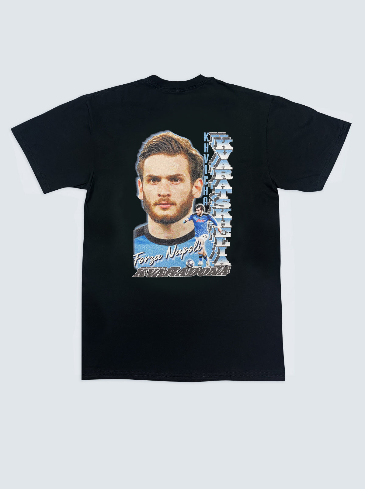 NAPOLI KHVICHA KVARATSKHELIA BOOTLEG TEE